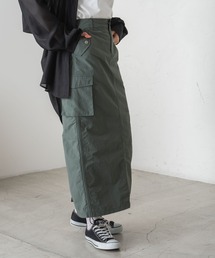 WEGO | WEGO/ナイロンドロストカーゴロングスカート(スカート)