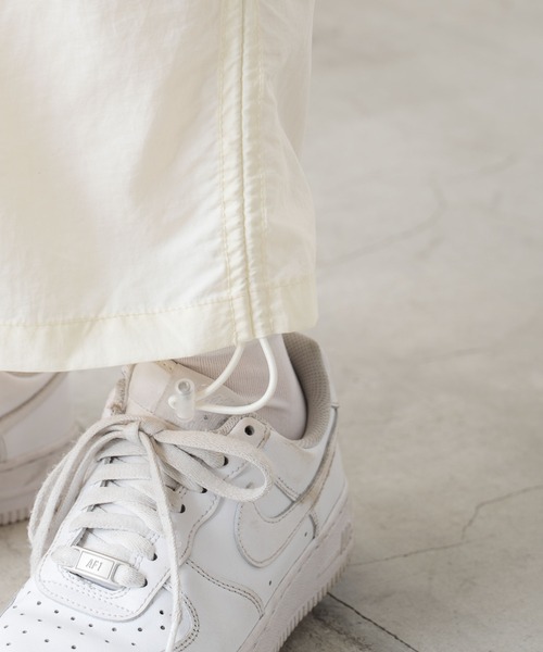 WEGO（ウィゴー）の「WEGO/ナイロンドロストカーゴロングスカート（スカート・レディース・カーキ/ブラック/オフホワイト・FREE）」の10枚目の写真