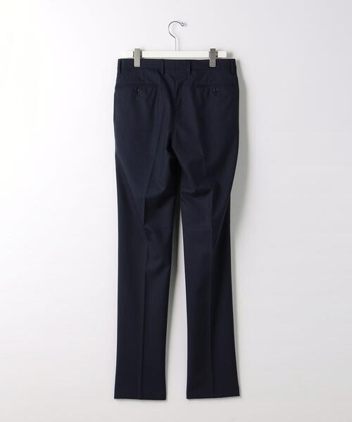 green label relaxing（グリーンレーベルリラクシング）の「＜REDA×green label relaxing＞ストライプ MF ノープリーツ スーツパンツ（スーツパンツ・メンズ・ネイビー/グレー・72cm/76ｃｍ/80ｃｍ/84ｃｍ/88ｃｍ/92cm）」の10枚目の写真