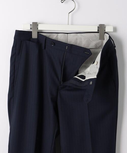 green label relaxing（グリーンレーベルリラクシング）の「＜REDA×green label relaxing＞ストライプ MF ノープリーツ スーツパンツ（スーツパンツ・メンズ・ネイビー/グレー・72cm/76ｃｍ/80ｃｍ/84ｃｍ/88ｃｍ/92cm）」の11枚目の写真