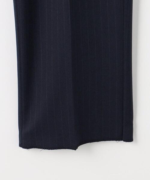green label relaxing（グリーンレーベルリラクシング）の「＜REDA×green label relaxing＞ストライプ MF ノープリーツ スーツパンツ（スーツパンツ・メンズ・ネイビー/グレー・72cm/76ｃｍ/80ｃｍ/84ｃｍ/88ｃｍ/92cm）」の18枚目の写真