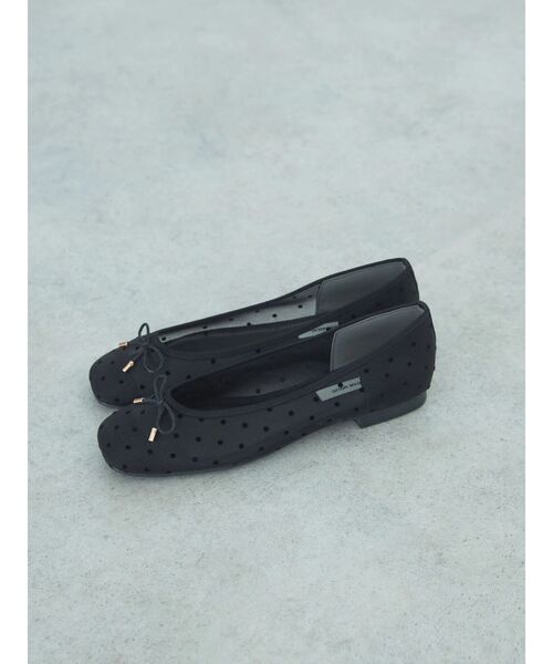 AMERICAN HOLIC（アメリカンホリック）の「チュールドットフラットシューズ（パンプス・レディース・ブラック・L/M/S）」の11枚目の写真