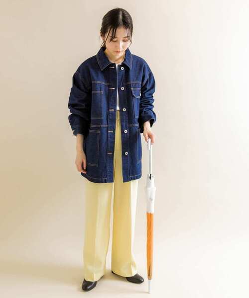 SMELLY（スメリー）の「プーリアビニール傘（長傘・レディース・パープル/ミント/グレー/オレンジ系その他/ブルー系その他・FREE）」の13枚目の写真