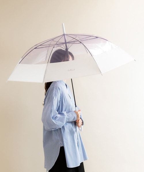 SMELLY（スメリー）の「プーリアビニール傘（長傘・レディース・パープル/ミント/グレー/オレンジ系その他/ブルー系その他・FREE）」の17枚目の写真