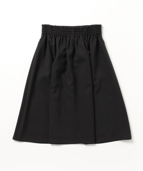 TRUDEA(トルディア)の「タックフレアスカート(スカート・レディース・ネイビー/ブラック/グリーン/グレイッシュベージュ・MEDIUM/LARGE)」の5枚目の写真
