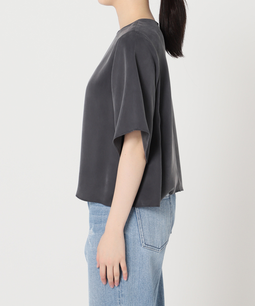 plage（プラージュ）の「フィブリルサテン Tee ブラウス（シャツ