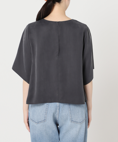 フィブリルサテン Tee ブラウス plage（プラージュ）の「フィブリルサテン Tee ブラウス（シャツ