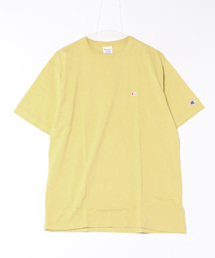 【CHAMPION/チャンピオン】ワンポイント ブランドロゴ 刺繍 Tシャツ USAコットン100% サスティナブル