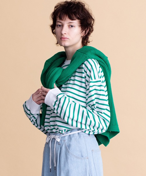 visvim ボーダー カットソー ロンT VICTIM（ヴィクティム）の「VICTIM ヴィクティム / L/S BORDER CUTSEW