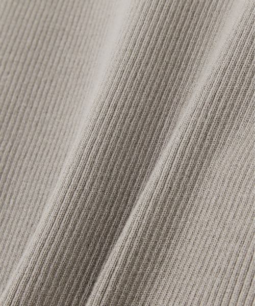 N.(N. Natural Beauty Basic)(エヌエヌナチュラルビューティーベーシック)の「◆ウイングカラー5分袖ニット(ニット/セーター・レディース・ホワイト系その他/グレー系その他/グリーン系その他・MEDIUM)」の19枚目の写真