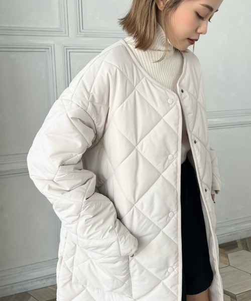 moment+(モーメントプラス)の「コート(その他アウター・レディース・ブラック・M)」の6枚目の写真