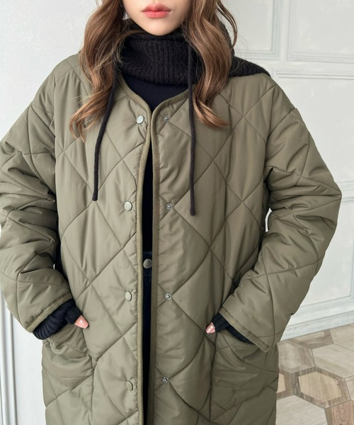 moment+(モーメントプラス)の「コート(その他アウター・レディース・ブラック・M)」の7枚目の写真