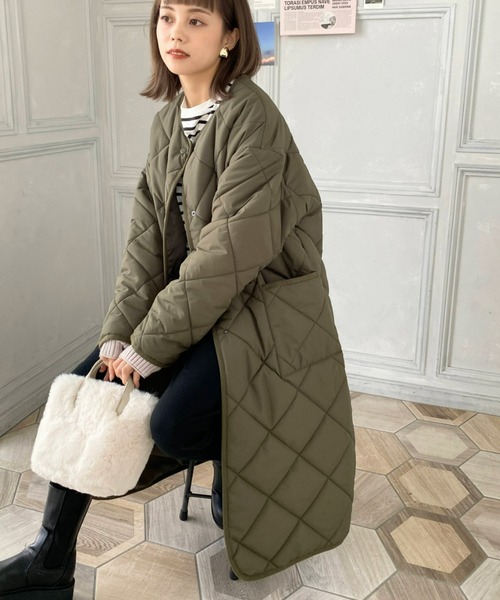 moment+(モーメントプラス)の「コート(その他アウター・レディース・ブラック・M)」の8枚目の写真