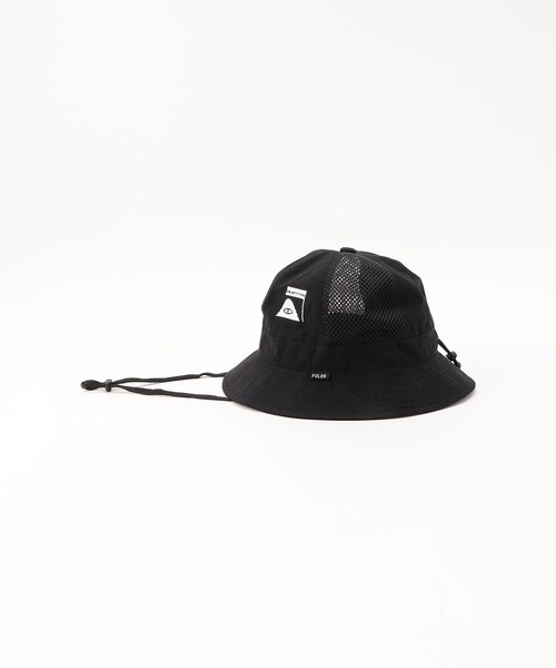 POLeR(ポーラー)の「POLeR×FREAK'S STORE/ポーラー×フリークスストア 別注 DRAWCORD DRY BUCKET HAT/ 別注ドローコードドライバケットハット(ハット・レディース・ブラック/ベージュ/オリーブ・ONE SIZE)」の6枚目の写真