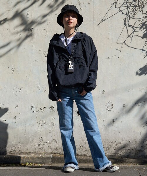 POLeR(ポーラー)の「POLeR×FREAK'S STORE/ポーラー×フリークスストア 別注 DRAWCORD DRY BUCKET HAT/ 別注ドローコードドライバケットハット(ハット・レディース・ブラック/ベージュ/オリーブ・ONE SIZE)」の17枚目の写真