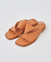 HEREU（ヘリュー）の「【HEREU】アシンメトリーサンダル/Clava/BR