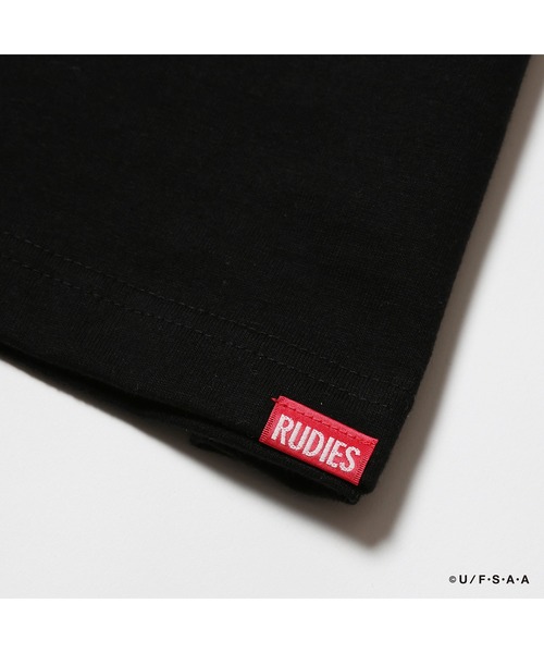 RUDIE'S（ルーディーズ）の「RUDIE'SxCRAYON SHINCHAN RABBIT TEE /ルーディーズ クレヨンしんちゃん ラビット Tシャツ（Tシャツ/カットソー・メンズ・ライトブルー/ブラック・L/XL/S/XXL/M）」の7枚目の写真