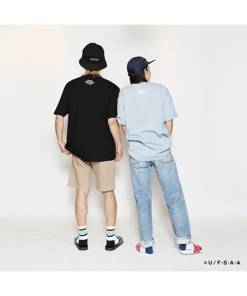 RUDIE'S（ルーディーズ）の「RUDIE'SxCRAYON SHINCHAN RABBIT TEE /ルーディーズ クレヨンしんちゃん ラビット Tシャツ（Tシャツ/カットソー・メンズ・ライトブルー/ブラック・L/XL/S/XXL/M）」の18枚目の写真