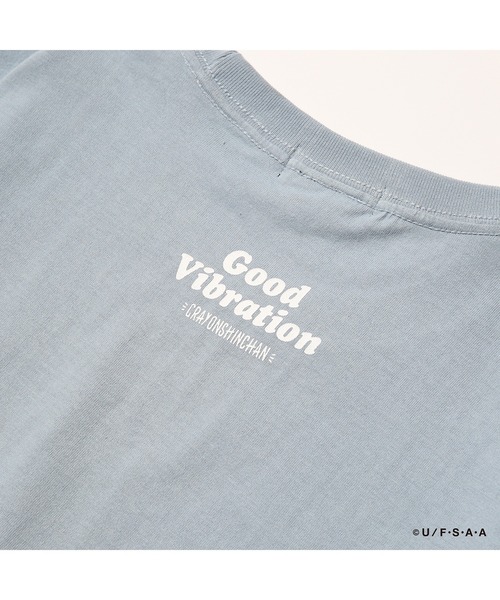 RUDIE'S（ルーディーズ）の「RUDIE'SxCRAYON SHINCHAN RABBIT TEE /ルーディーズ クレヨンしんちゃん ラビット Tシャツ（Tシャツ/カットソー・メンズ・ライトブルー/ブラック・L/XL/S/XXL/M）」の14枚目の写真