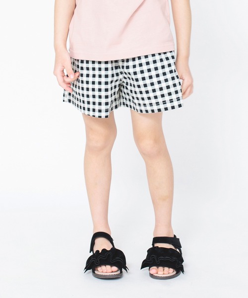 BRANSHES(ブランシェス)の「【マカロンパンツ/綿100%】ショートパンツ(チノパンツ・キッズ・ラベンダー/ブルー/オフホワイト/ブラック・120/130/140/150/100/110/90)」の9枚目の写真