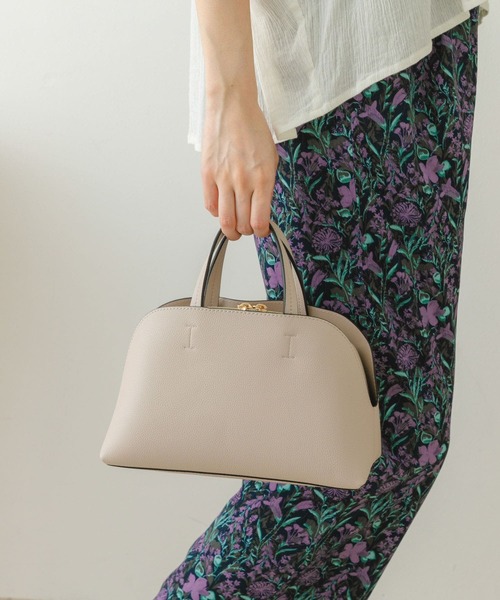 RODE SKO（ロデスコ）の「ダブルショルダーポシェット（ショルダーバッグ・レディース・ライトグレー/ベージュ/グリーン・ONE）」の11枚目の写真