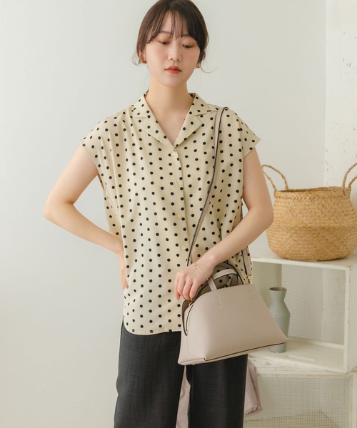 RODE SKO（ロデスコ）の「ダブルショルダーポシェット（ショルダーバッグ・レディース・ライトグレー/ベージュ/グリーン・ONE）」の20枚目の写真