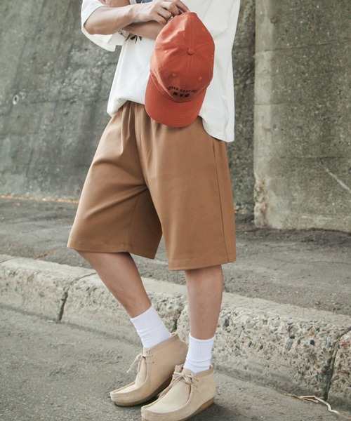 ZIP FIVE】ツイル スケーター イージー ストレッチ ハーフパンツ