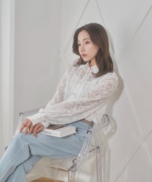 ANDGEEBEE | パフスリーブシャツ(シャツ/ブラウス)