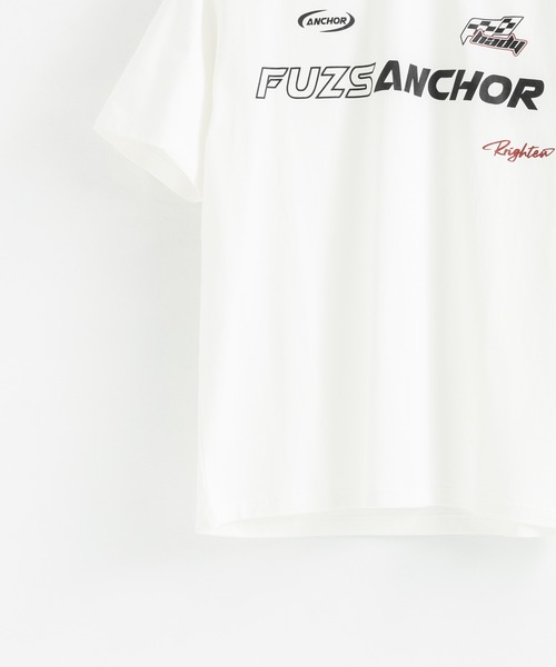 Ressaca(レサーカ)の「オーバーサイズ レーシングロゴデザインプリント クルーネック半袖Tシャツ(Tシャツ/カットソー・メンズ・ブラック/ホワイト・M/L/XL/XXL)」の7枚目の写真