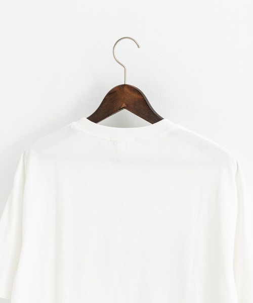Ressaca(レサーカ)の「オーバーサイズ レーシングロゴデザインプリント クルーネック半袖Tシャツ(Tシャツ/カットソー・メンズ・ブラック/ホワイト・M/L/XL/XXL)」の9枚目の写真