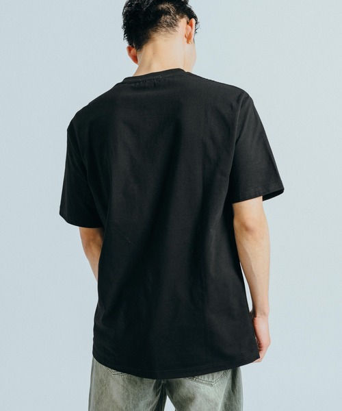 Ressaca(レサーカ)の「オーバーサイズ レーシングロゴデザインプリント クルーネック半袖Tシャツ(Tシャツ/カットソー・メンズ・ブラック/ホワイト・M/L/XL/XXL)」の12枚目の写真