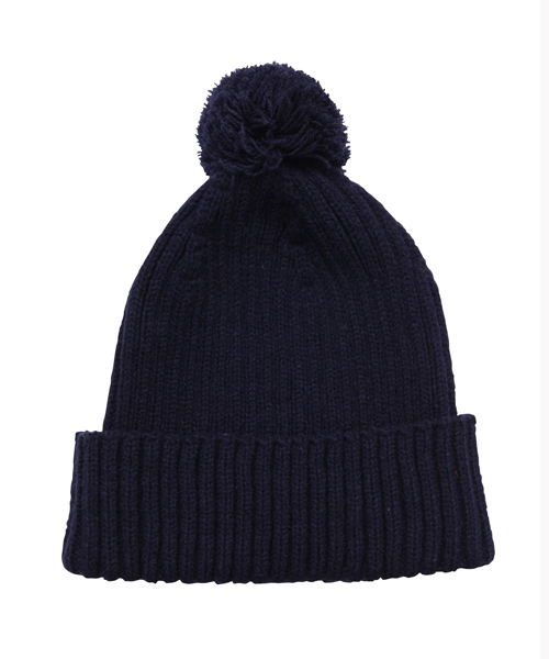 XLARGE KIDS(エクストララージキッズ)の「XL POM BEANIE(ニットキャップ/ビーニー・キッズ・グレー/レッド/ネイビー・ONE SIZE)」の4枚目の写真