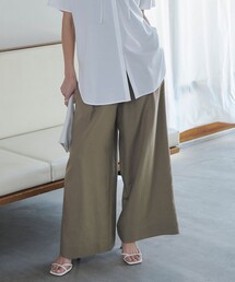 【洗える】 UnleashLite タックパンツ