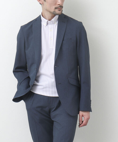 NOLLEY'S goodman（ノーリーズグッドマン）の「《セットアップ対応》DotAir / ドットエア(R) テーラードジャケット（ビジカジにおすすめ）（テーラードジャケット・メンズ・ネイビー/オリーブ/グレー・S/M/L/XL）」の21枚目の写真