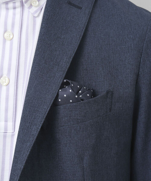 NOLLEY'S goodman（ノーリーズグッドマン）の「《セットアップ対応》DotAir / ドットエア(R) テーラードジャケット（ビジカジにおすすめ）（テーラードジャケット・メンズ・ネイビー/オリーブ/グレー・S/M/L/XL）」の15枚目の写真