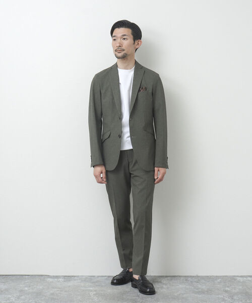 NOLLEY'S goodman（ノーリーズグッドマン）の「《セットアップ対応》DotAir / ドットエア(R) テーラードジャケット（ビジカジにおすすめ）（テーラードジャケット・メンズ・ネイビー/オリーブ/グレー・S/M/L/XL）」の13枚目の写真