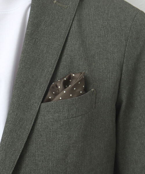 NOLLEY'S goodman（ノーリーズグッドマン）の「《セットアップ対応》DotAir / ドットエア(R) テーラードジャケット（ビジカジにおすすめ）（テーラードジャケット・メンズ・ネイビー/オリーブ/グレー・S/M/L/XL）」の19枚目の写真
