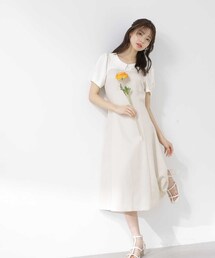 PROPORTION BODY DRESSING | レトロカラードッキングワンピース / 1213140901(ワンピース)