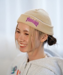 THRASHER | THRASHER/スラッシャー ビーニー ダブル2WAY コットンビーニー 23TH-N03(ニットキャップ/ビーニー)