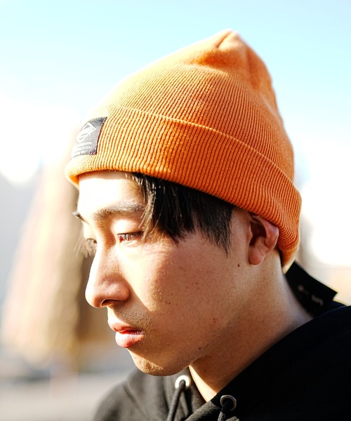 THRASHER（スラッシャー）の「THRASHER/スラッシャー ビーニー ダブル2WAY コットンビーニー 23TH-N03（ニットキャップ/ビーニー・メンズ・グリーン/ブラック×イエロー/ホワイト/ブラック×ブルー/オレンジ/ベージュ・FREE）」の16枚目の写真