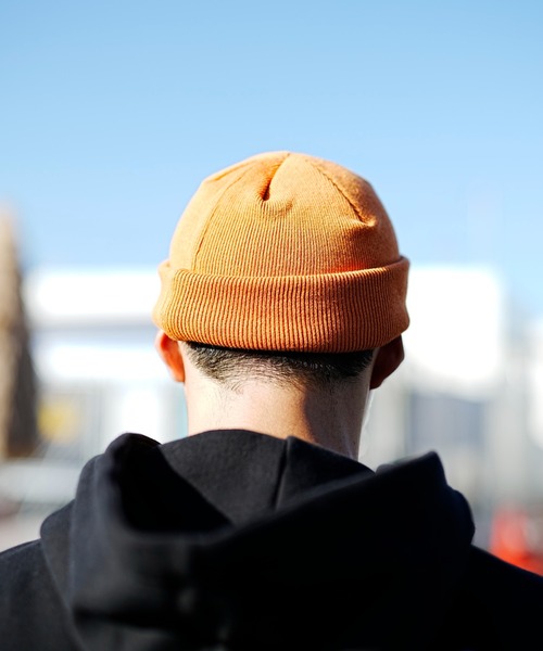 THRASHER（スラッシャー）の「THRASHER/スラッシャー ビーニー ダブル2WAY コットンビーニー 23TH-N03（ニットキャップ/ビーニー・メンズ・グリーン/ブラック×イエロー/ホワイト/ブラック×ブルー/オレンジ/ベージュ・FREE）」の11枚目の写真