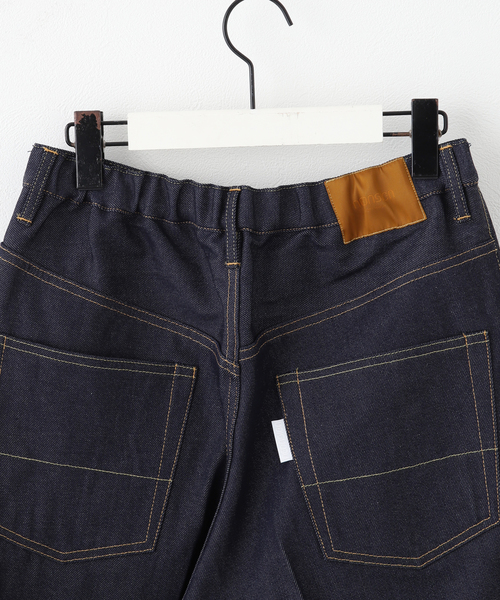 NEONSIGN(ネオンサイン)の「【NEONSIGN / ネオンサイン】WIDE DENIM SLACKS RIGID(デニムパンツ・メンズ・ネイビー・44/46)」の4枚目の写真