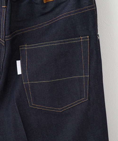 NEONSIGN(ネオンサイン)の「【NEONSIGN / ネオンサイン】WIDE DENIM SLACKS RIGID(デニムパンツ・メンズ・ネイビー・44/46)」の5枚目の写真