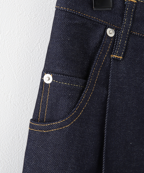 NEONSIGN(ネオンサイン)の「【NEONSIGN / ネオンサイン】WIDE DENIM SLACKS RIGID(デニムパンツ・メンズ・ネイビー・44/46)」の9枚目の写真