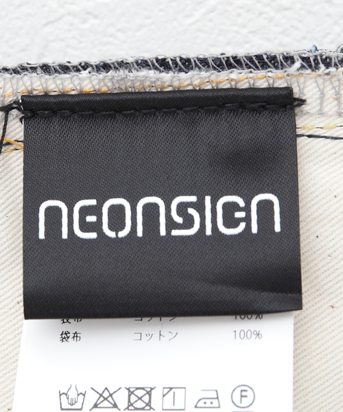 NEONSIGN(ネオンサイン)の「【NEONSIGN / ネオンサイン】WIDE DENIM SLACKS RIGID(デニムパンツ・メンズ・ネイビー・44/46)」の15枚目の写真