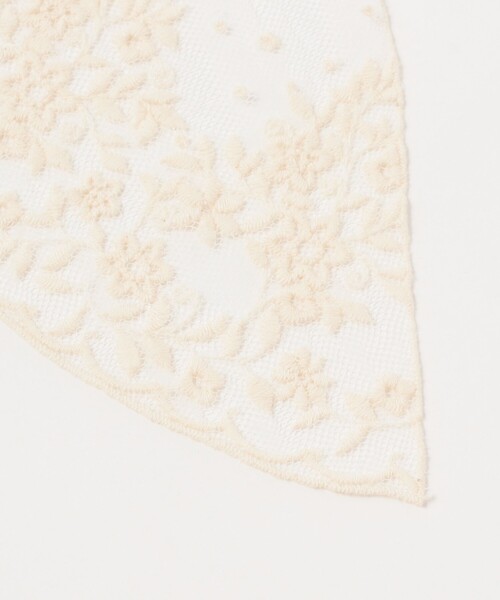 BEAMS BOY（ビームスボーイ）の「BEAMS BOY / レース 付け襟（付け襟・レディース・オフホワイト/ブラック/ネイビー・ONE SIZE）」の7枚目の写真