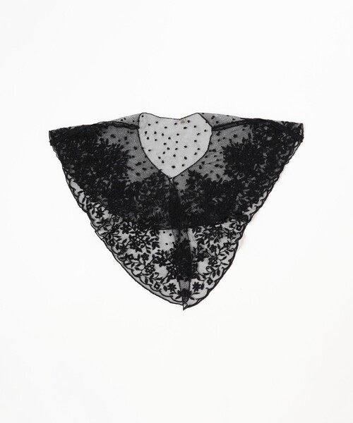 BEAMS BOY（ビームスボーイ）の「BEAMS BOY / レース 付け襟（付け襟・レディース・オフホワイト/ブラック/ネイビー・ONE SIZE）」の9枚目の写真