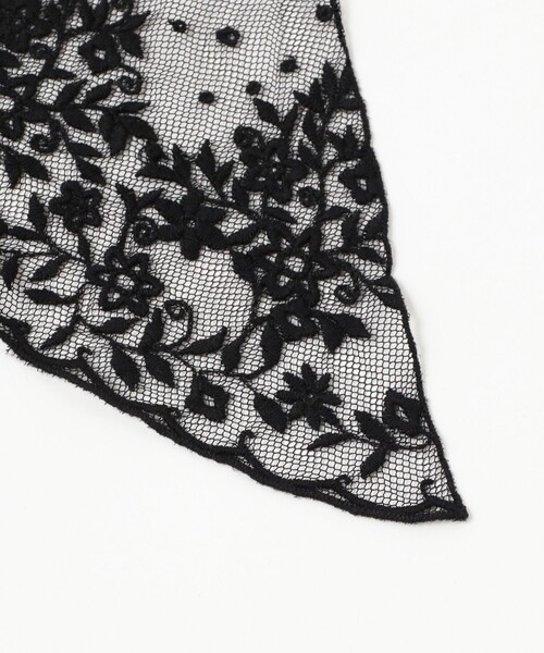 BEAMS BOY（ビームスボーイ）の「BEAMS BOY / レース 付け襟（付け襟・レディース・オフホワイト/ブラック/ネイビー・ONE SIZE）」の6枚目の写真