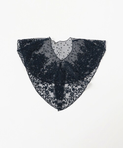 BEAMS BOY（ビームスボーイ）の「BEAMS BOY / レース 付け襟（付け襟・レディース・オフホワイト/ブラック/ネイビー・ONE SIZE）」の14枚目の写真