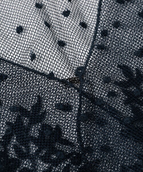 BEAMS BOY（ビームスボーイ）の「BEAMS BOY / レース 付け襟（付け襟・レディース・オフホワイト/ブラック/ネイビー・ONE SIZE）」の15枚目の写真